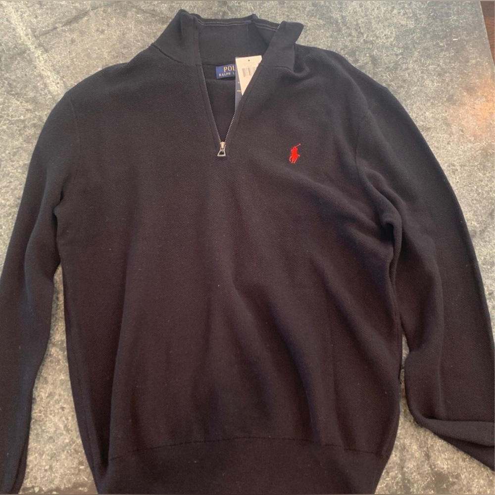 Polo by Ralph Lauren 3/4 Zip Sweater